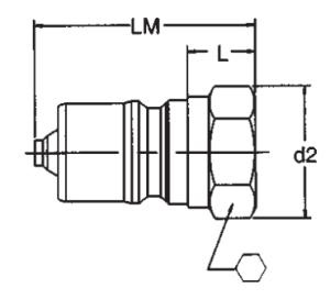 PARKER Embout mâle