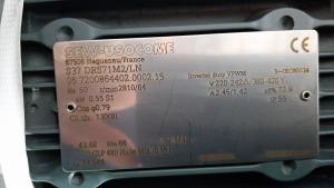 SEW EURODRIVE Moteur Électrique 0.55kW