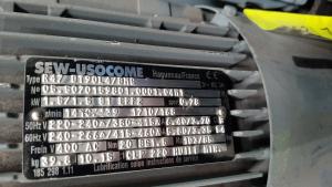 SEW EURODRIVE Three phase electric motor 1.5kW