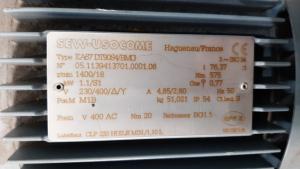 SEW EURODRIVE Gearboxes 1.1kW