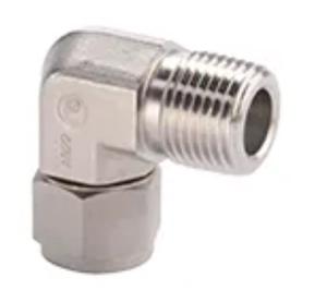 PARKER Parker Tube Fitting, BSP Taper Male Elbow - A-LOK Series