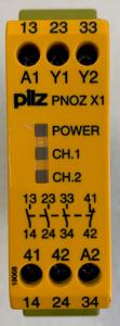 PILZ safety relay PNOZ X 24 V