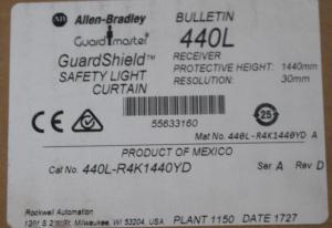 Safety light curtain receiver