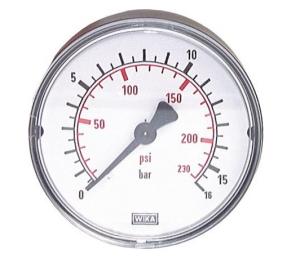WIKA Pressure gauge horizontal