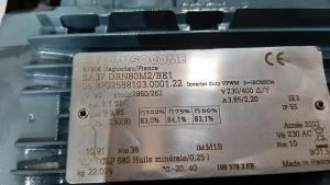 SEW EURODRIVE Three phase electric motor 1.1kW