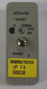 SIEMENS Measuring range module