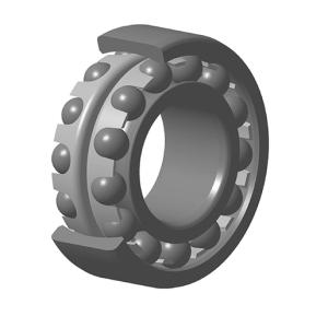 SNR Double-row self-aligning ball bearings