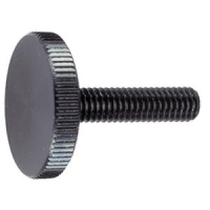 HALDER Flat Knurled Thumb Screws, DIN 653